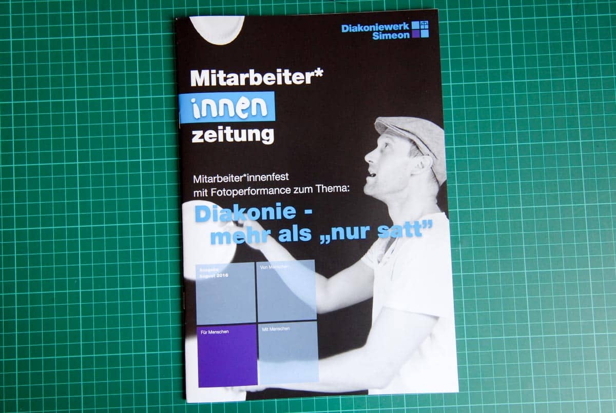 Mitarbeiterzeitung mit InDesign Beispiel 4