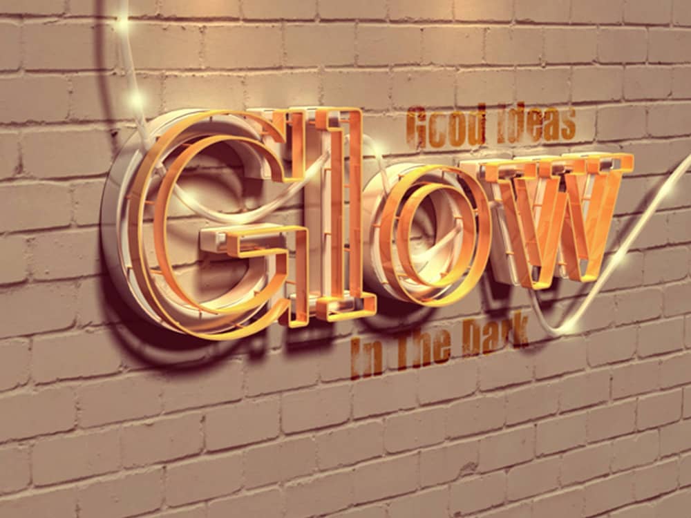 Schrift Effekte für Photoshop 15