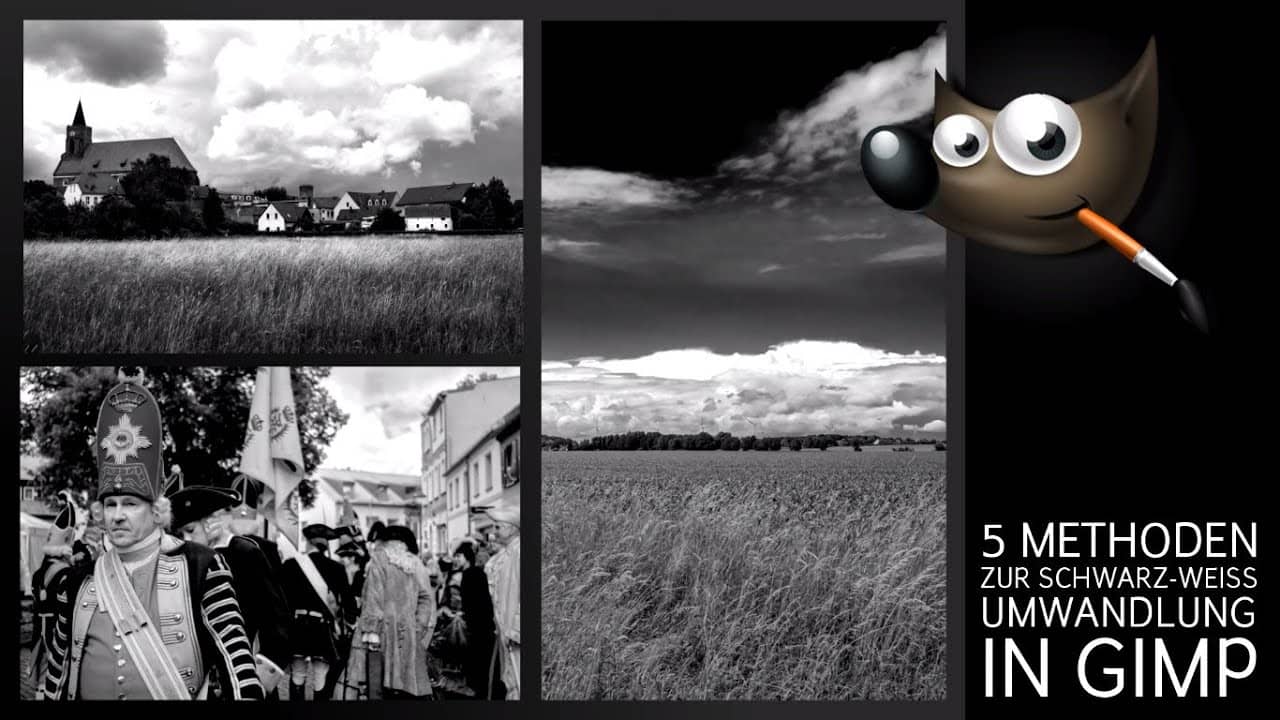 schwarz und weiß bilder collage