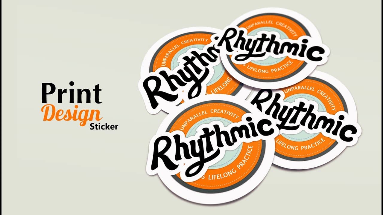 sticker design von Rythmic