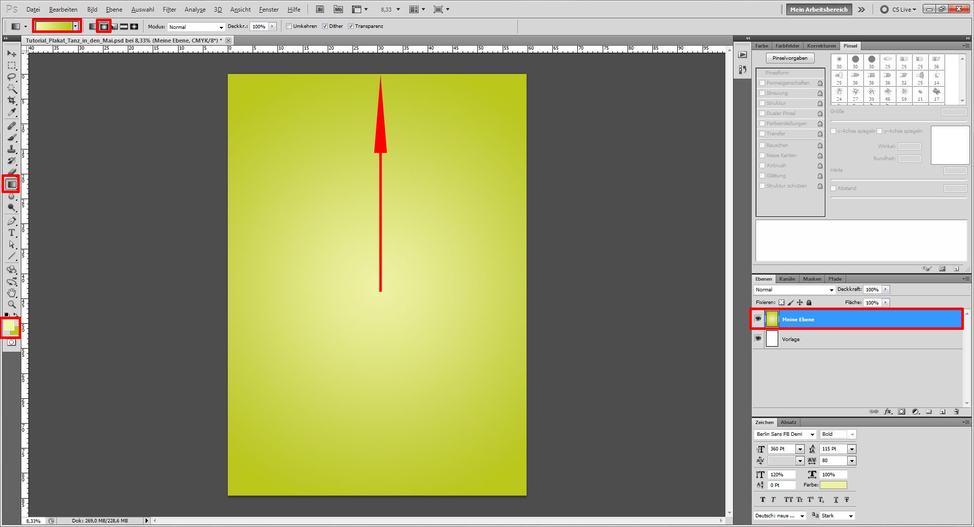 Tutorial Plakat Tanz in den Mai (1)