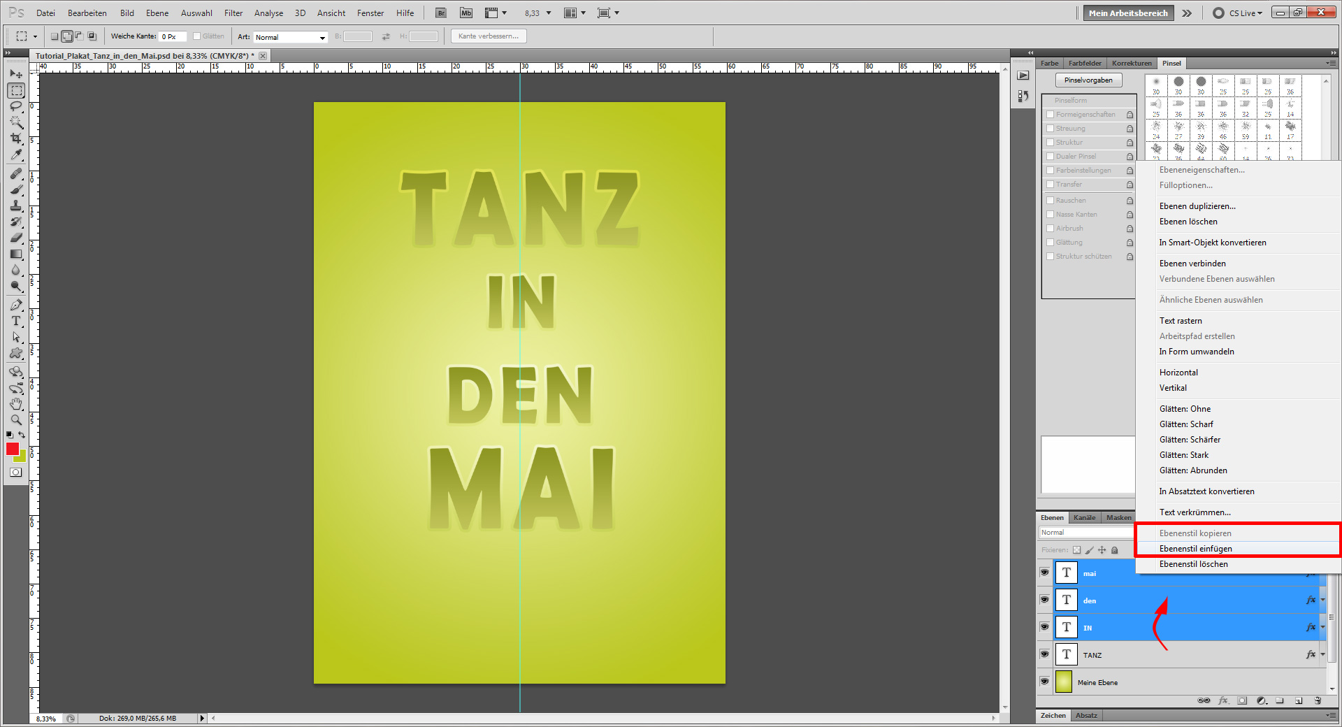 Tutorial Plakat Tanz in den Mai (6)