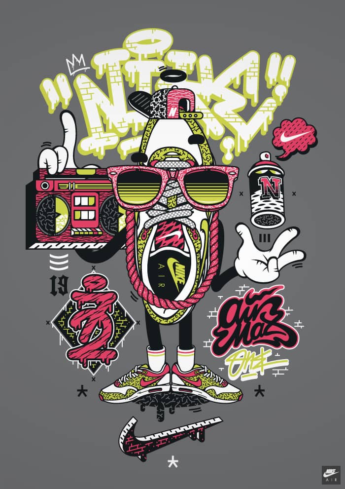 Postergestaltung The Weird beispiel