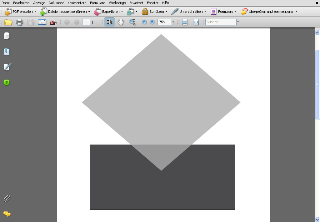 Transparenz in Scribus 7