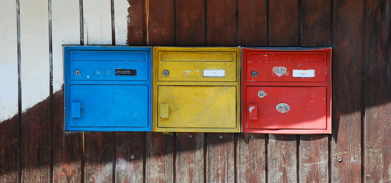 Wahlwerbung Briefkasten