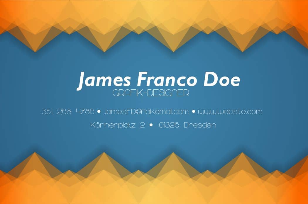 GIMP Tutorial für Visitenkarte Teaser Bild