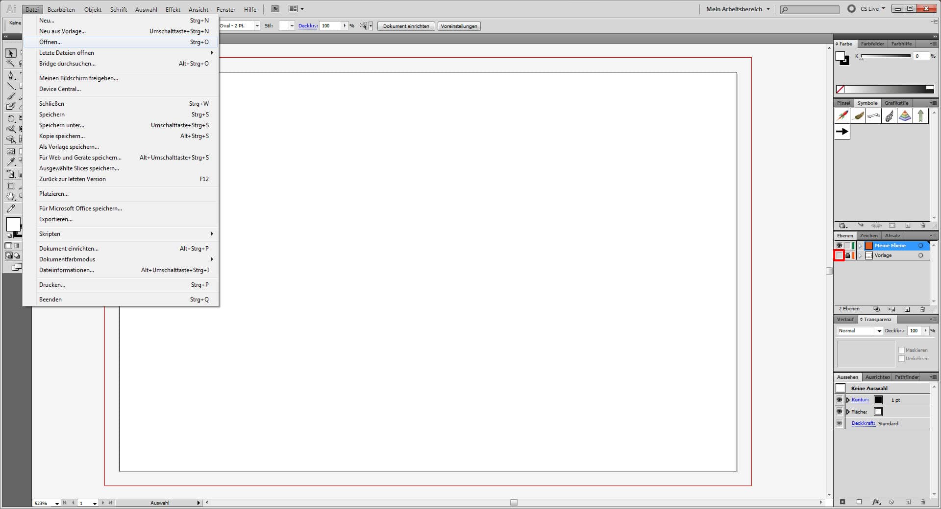 Freitagstutorial: Muster Visitenkarte in Adobe Illustrator (1)