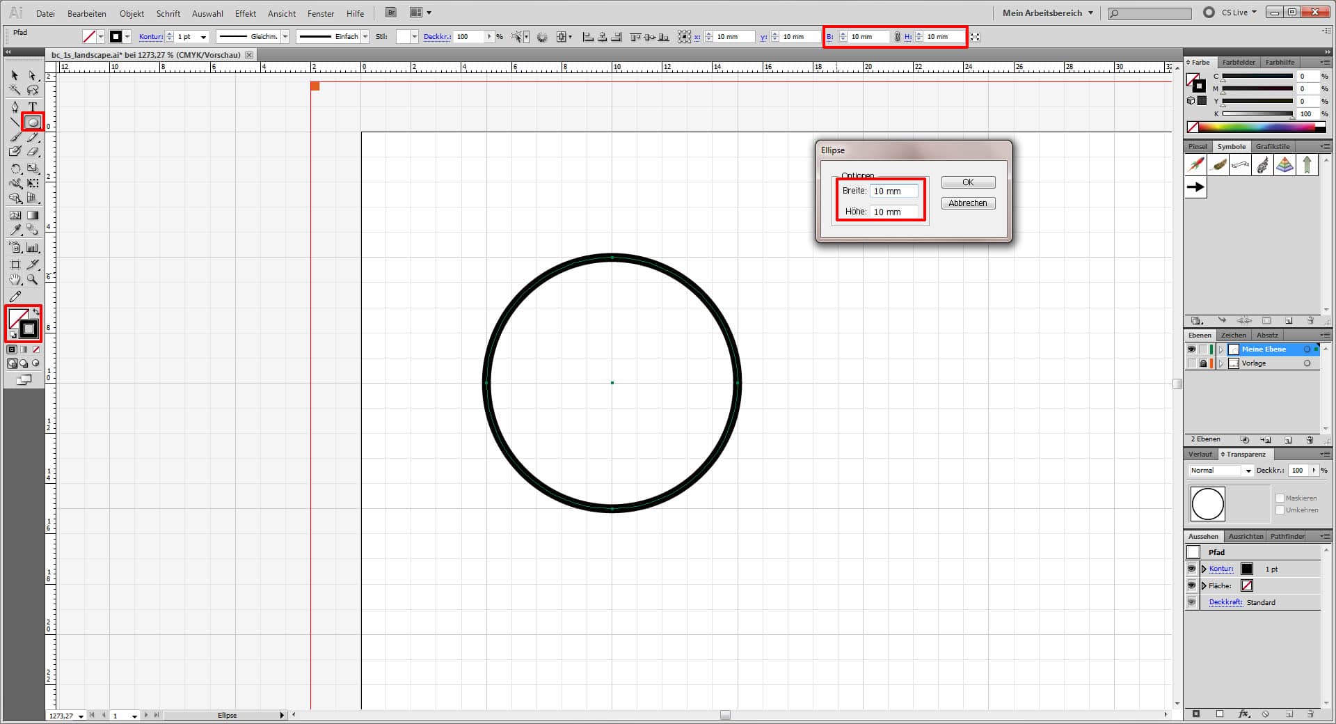 Freitagstutorial: Muster Visitenkarte in Adobe Illustrator (3)
