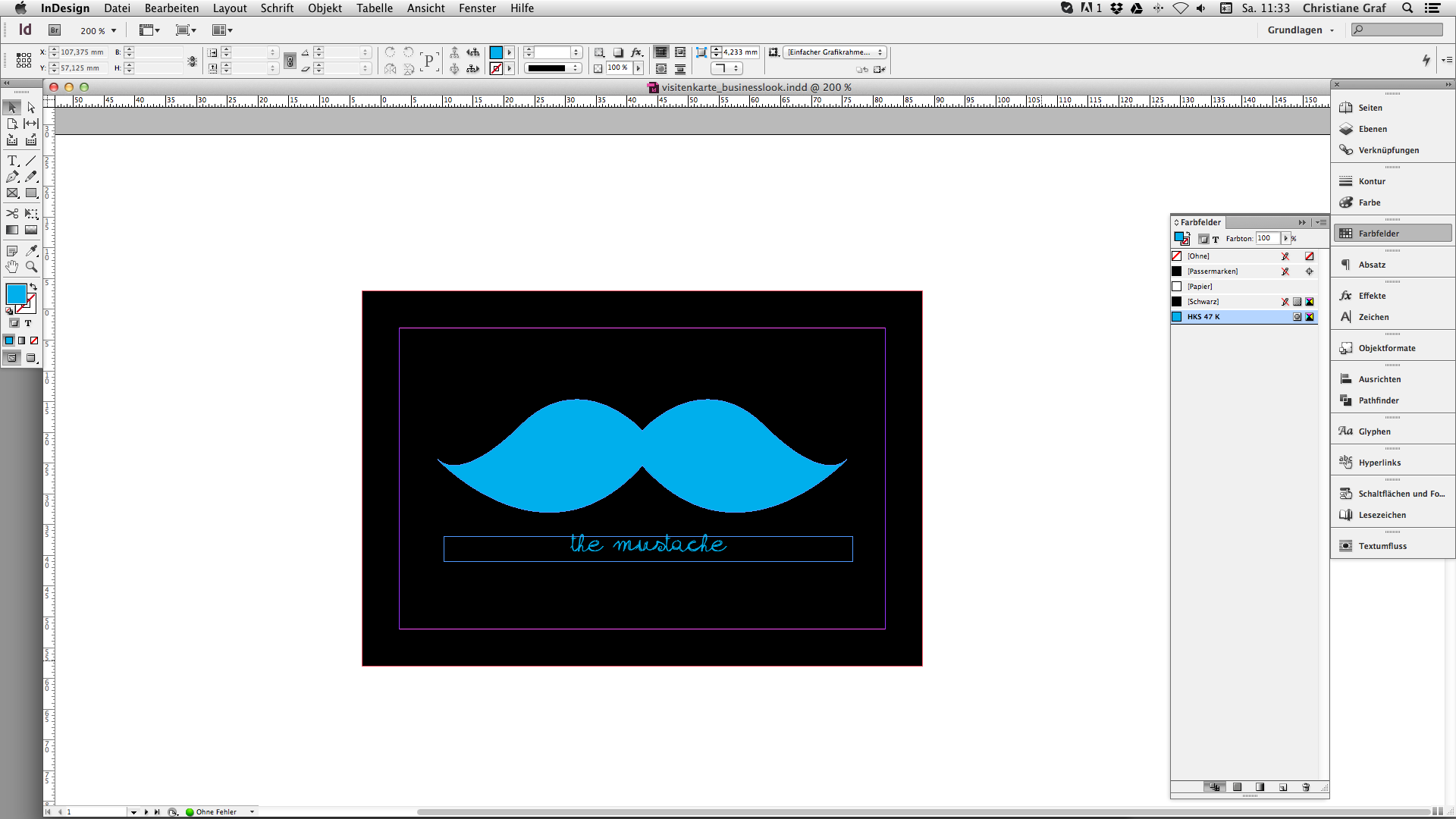 Visitenkarten im Business Look 4
