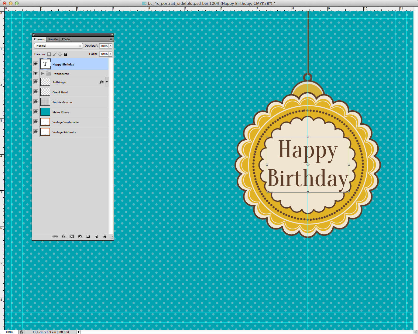 Visitenkarte Geschenkanhaenger gestalten 27