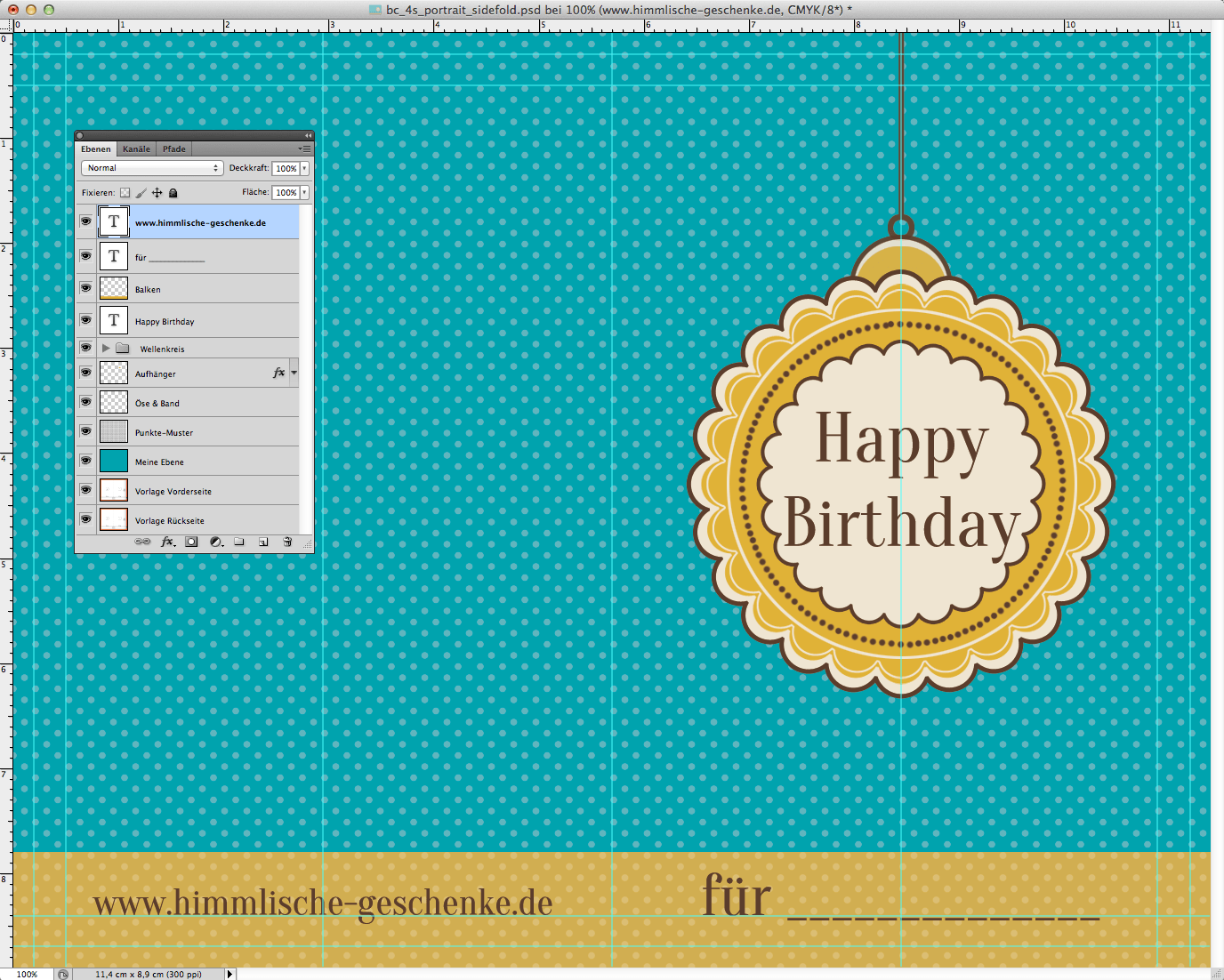 Visitenkarte Geschenkanhaenger gestalten 30