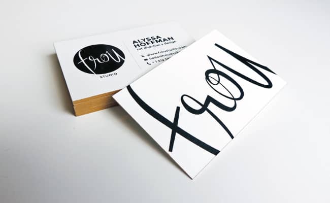 Visitkarten Vorlagen zur Inspiration 2