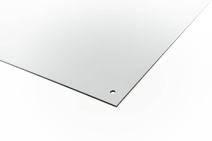 Werbetechnik – Schild aus einer Aluverbundplatte