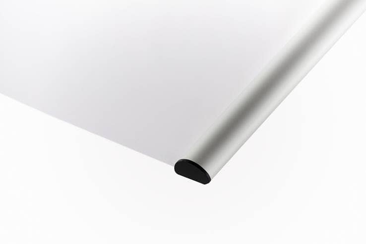 Werbetechnik – Stoffbanner mit Fahnenstoff und Klemmleiste