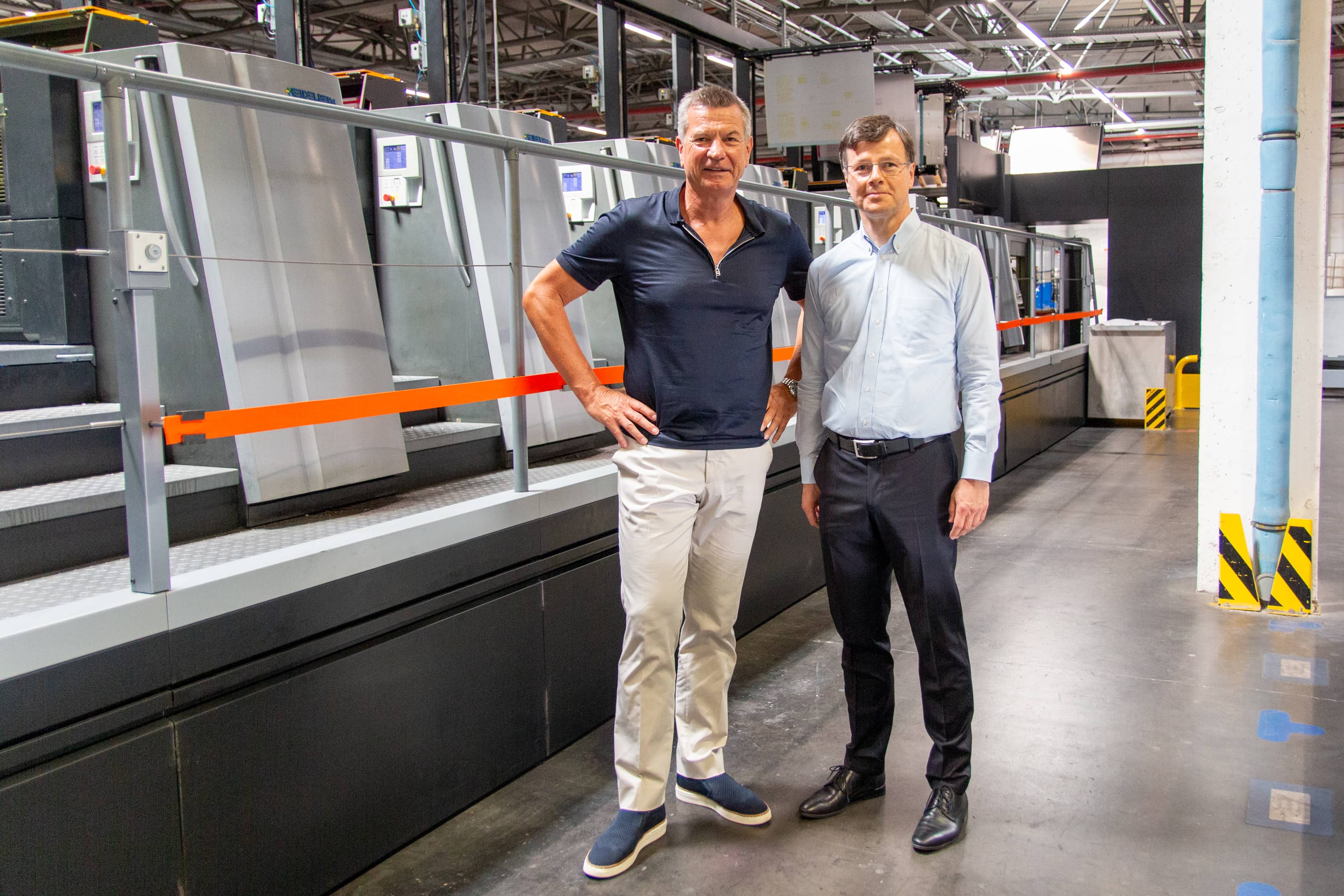 Klaus Sauer und Ludwin Monz