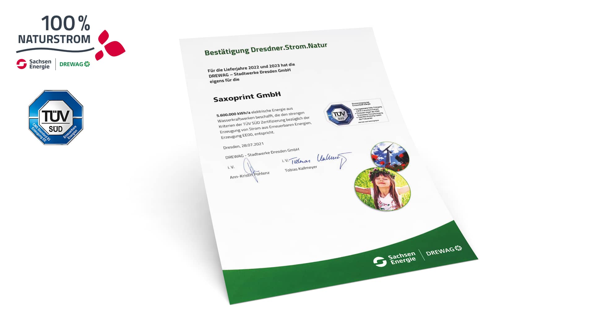 Dresdner.Strom.Natur Zertifikat