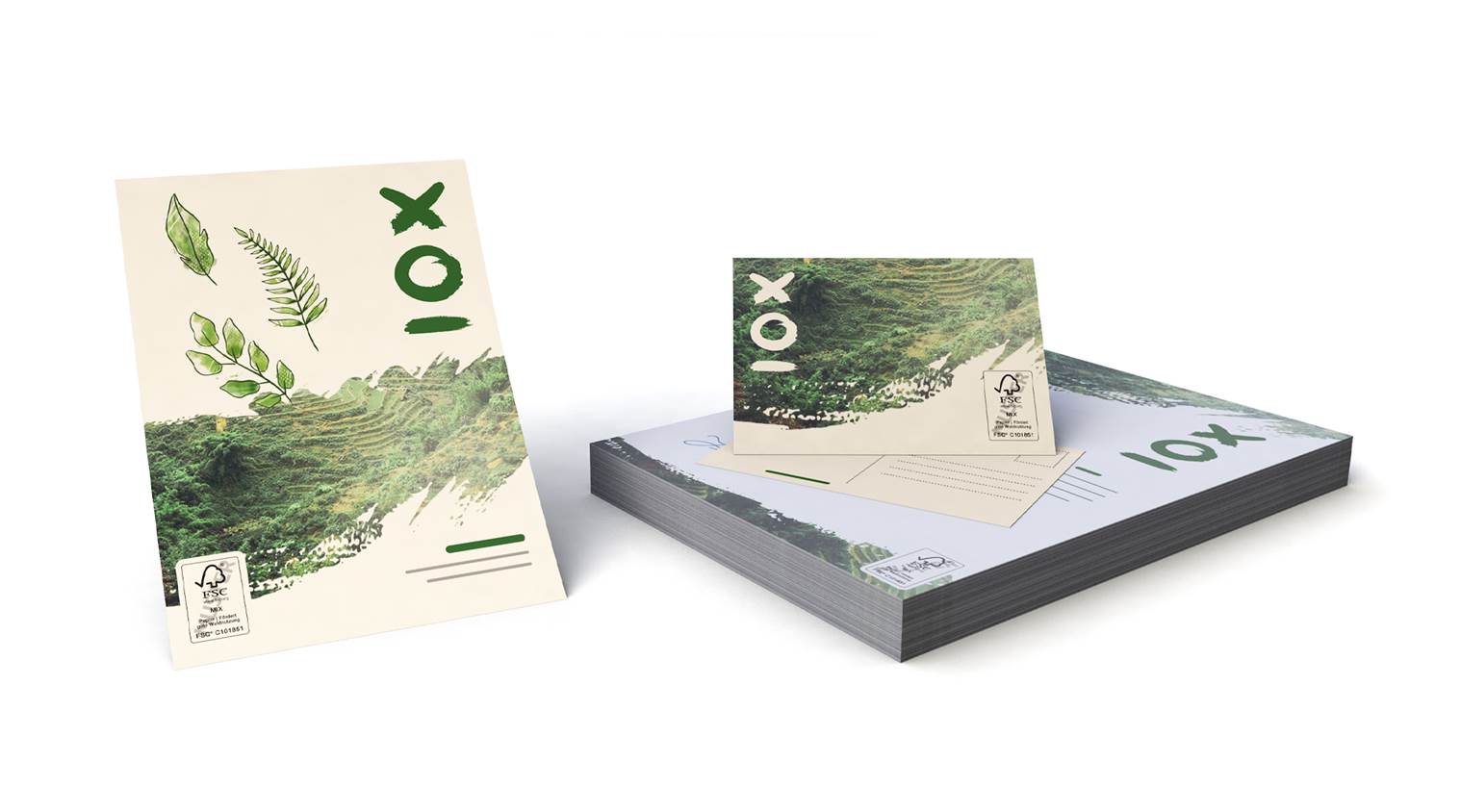 FSC® Label 21 × 32 mm