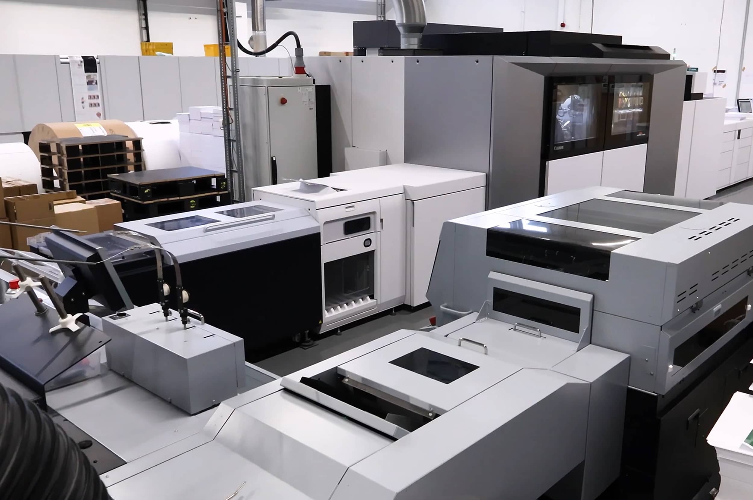 Horizon & Canon Druck  und Heftstrecke