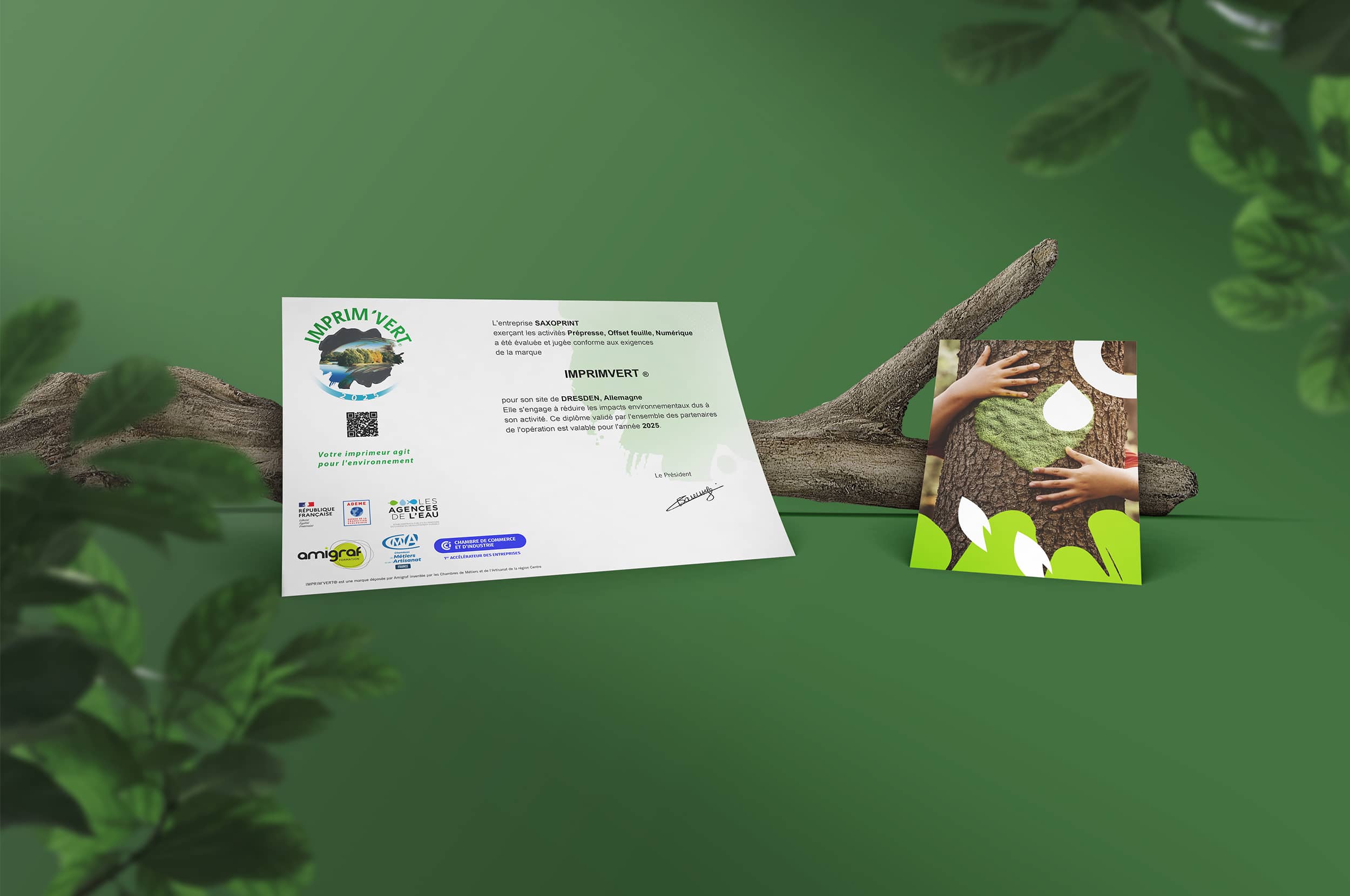 Unsere Umwelt-Zertifikate