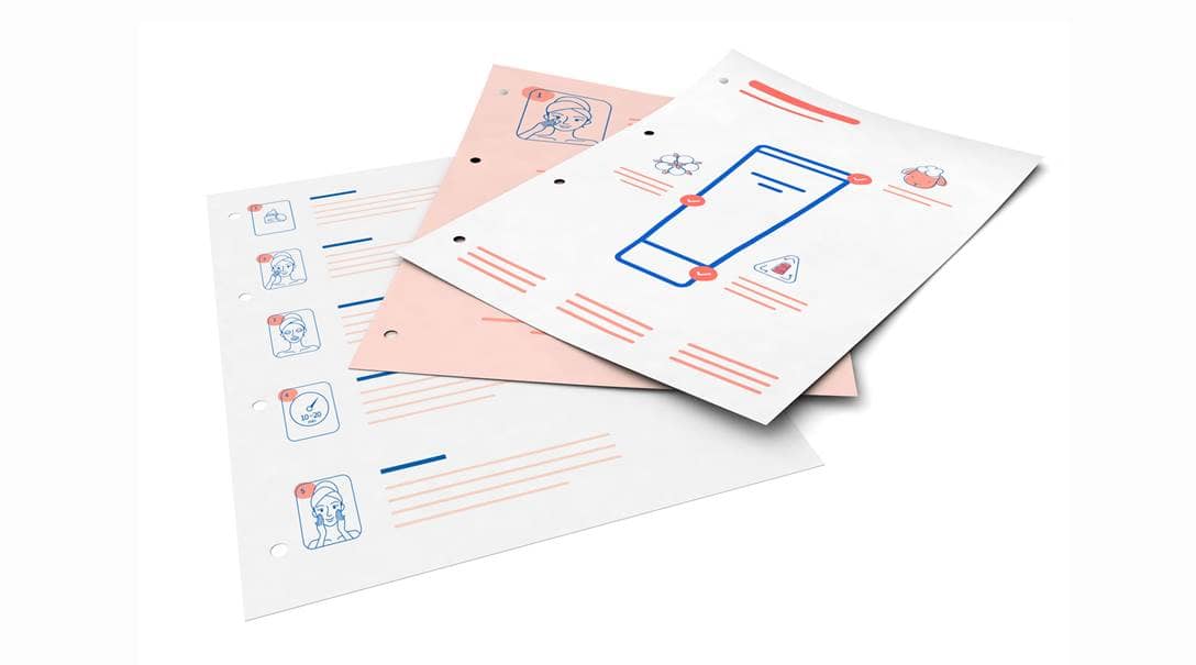 Bedienungsanleitung als Loseblattsammlung