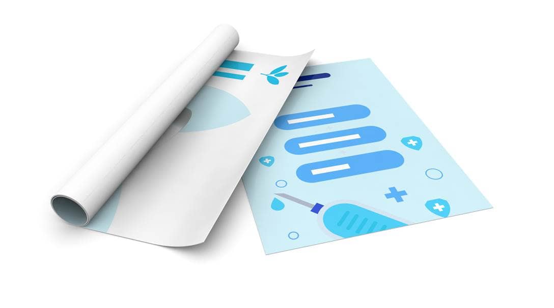 Bedienungsanleitung als Plakat