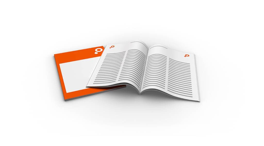 Broschüren mit Klebebindung DIN A5 mit Umschlag