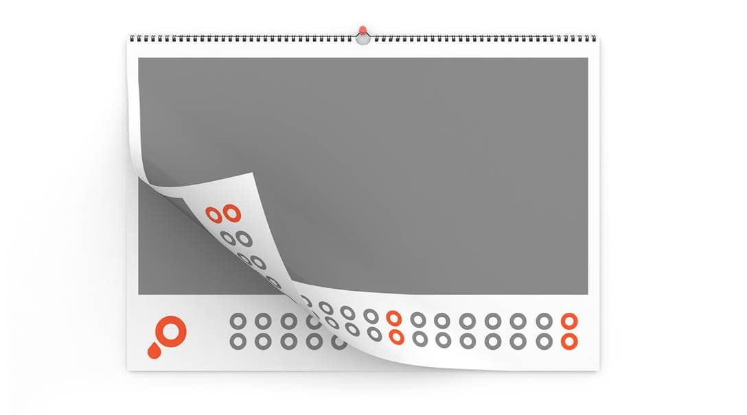 7 Blatt Wandkalender