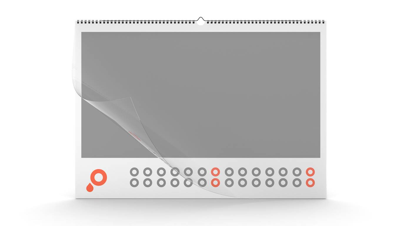 Produktbild Wandkalender foil