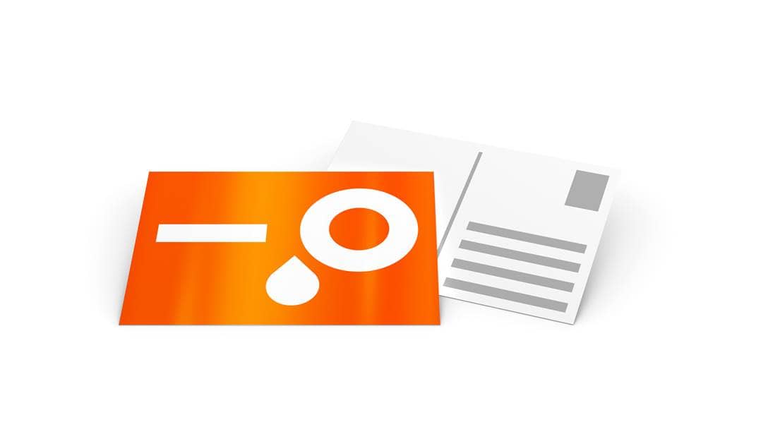 Produktbild Postkarten uv cello