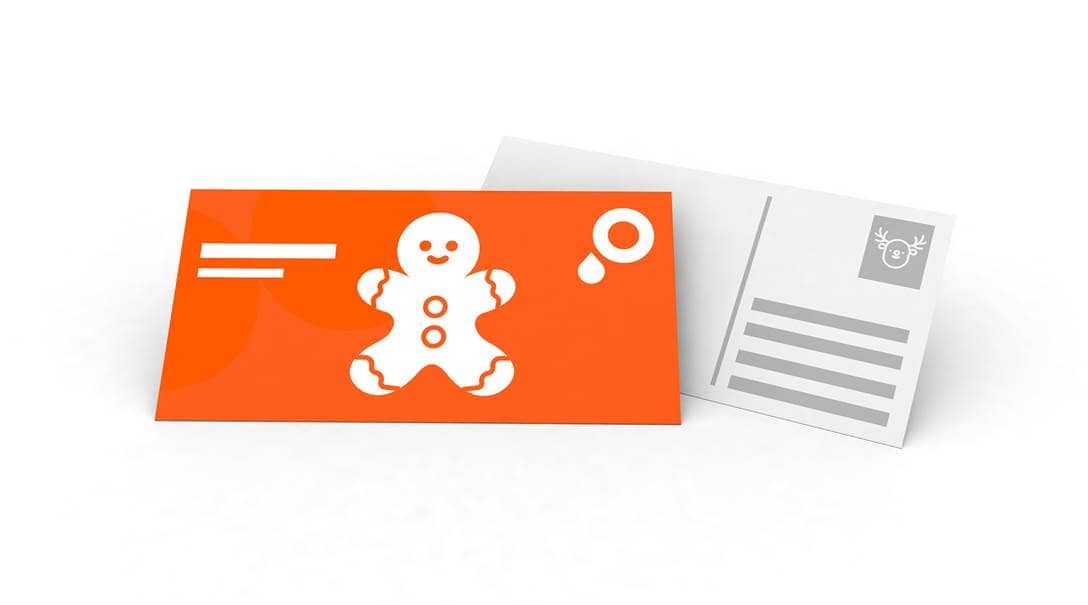 Weihnachts Postkarten