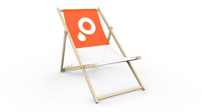 Produktbild Liegestuhl holz einfach