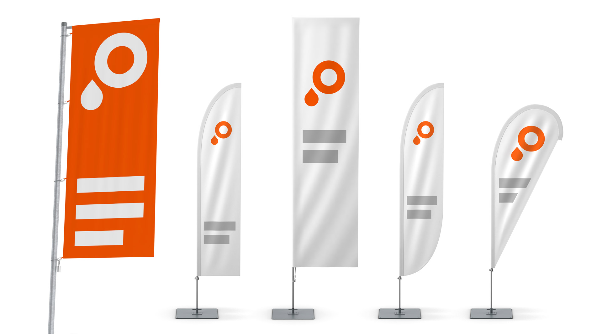 Gruppenbild Fahnen und Flaggen