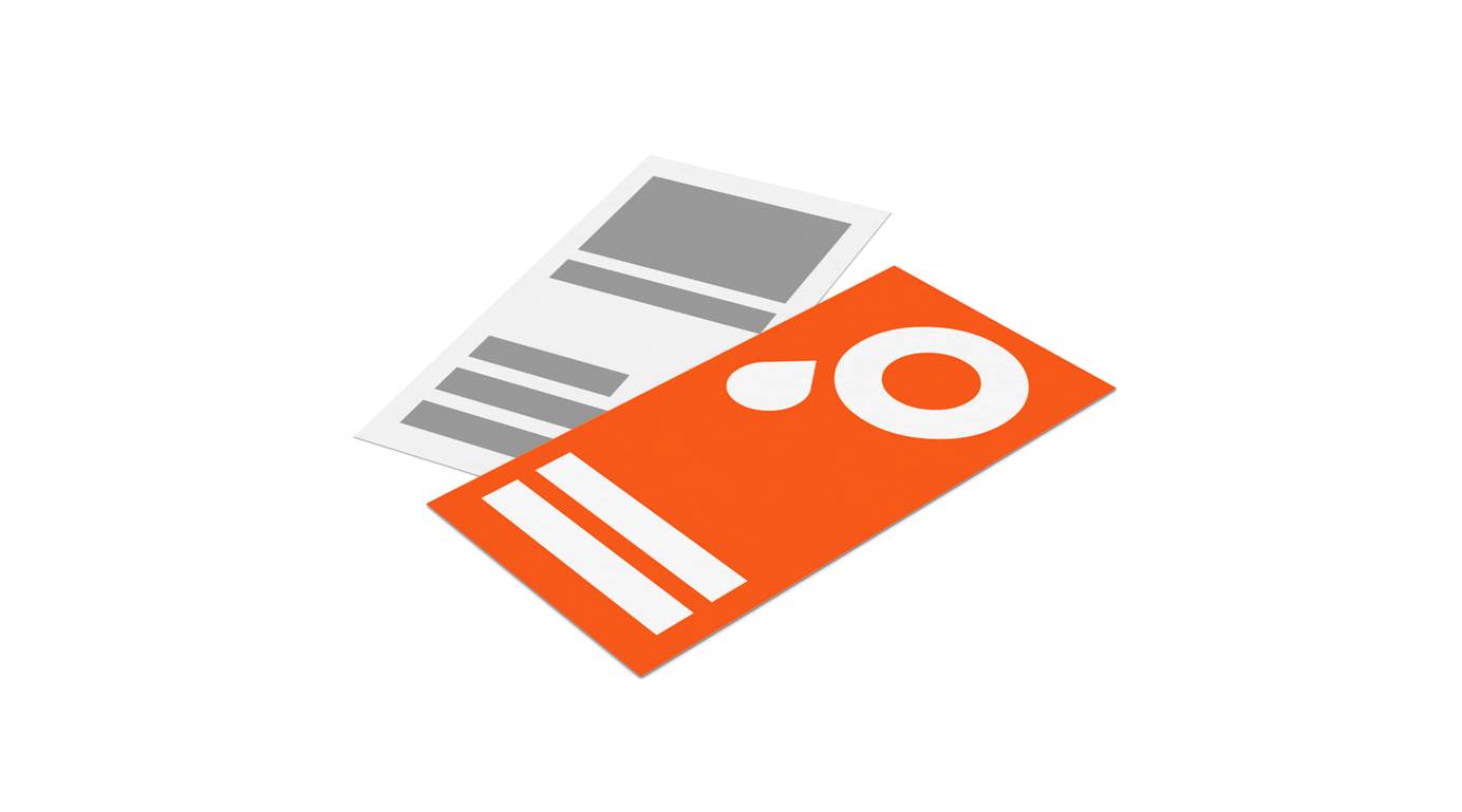 Produktbild Flyer DIN lang