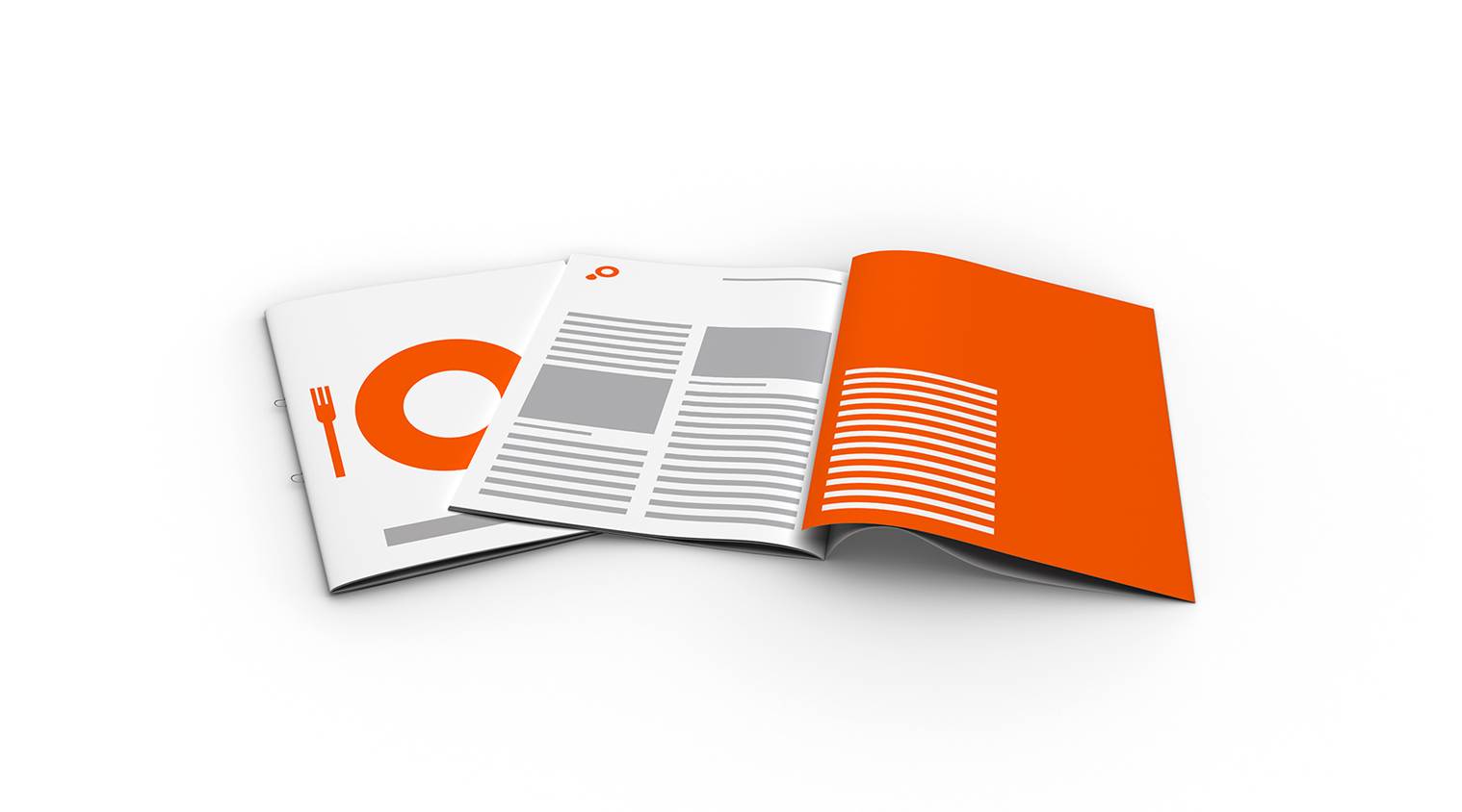 Getränkekarte mit Faltumschlag hinten