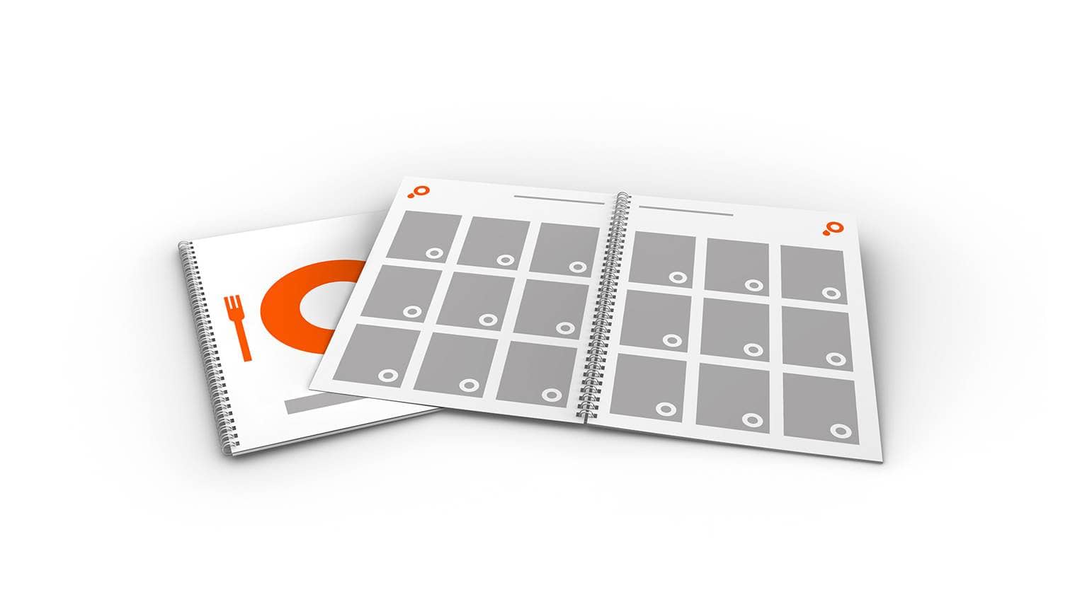 Getränkekarte ohne Umschlag