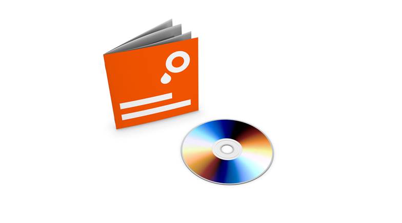 Produktbild Multimedia CD Booklet Broschueren mit Umschlag 4 seitig