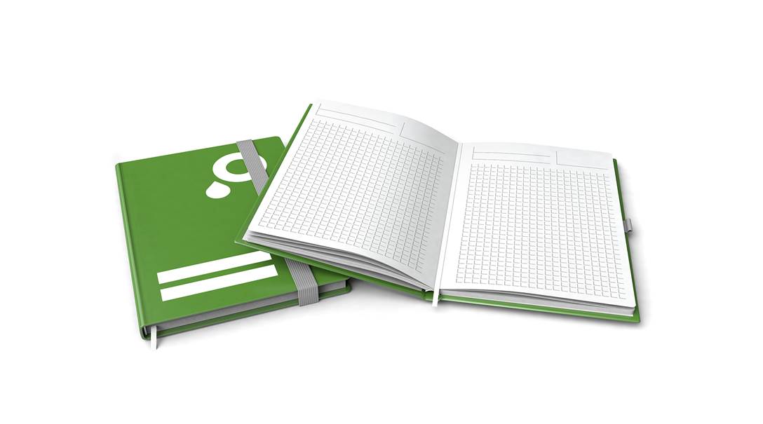 Notizbücher Premium mit Recyclingpapier