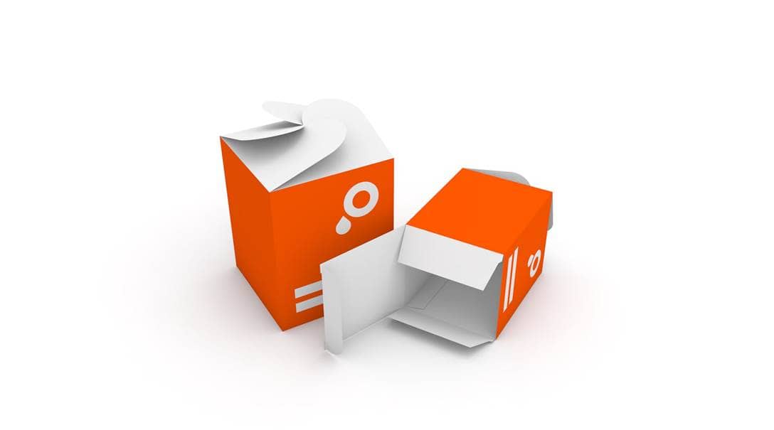 Produktbild Schleifenverpackung 4 eckig