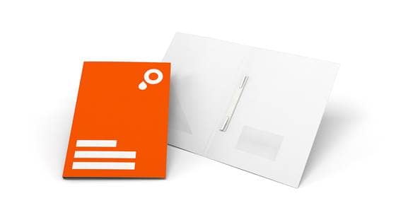 Produktbild Praesentationsmappen ohne Laschen ohne Fenster