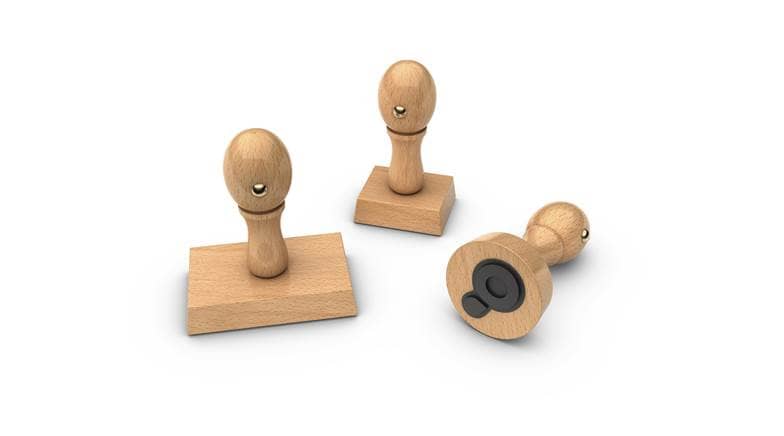 Holzstempel Produktbild