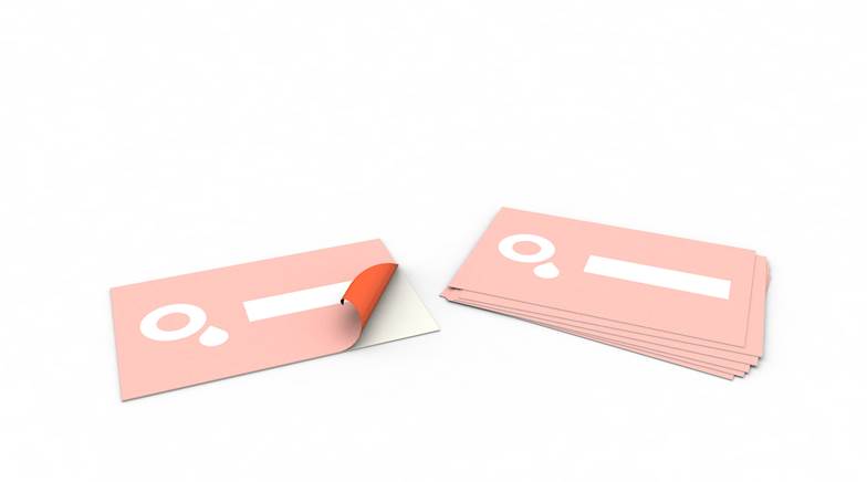 Produktbild Stickers reverse printing