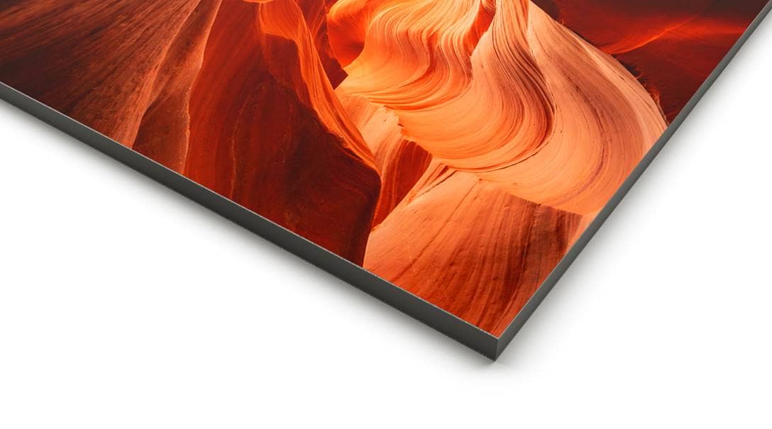 Wandbilder mit Aluverbund