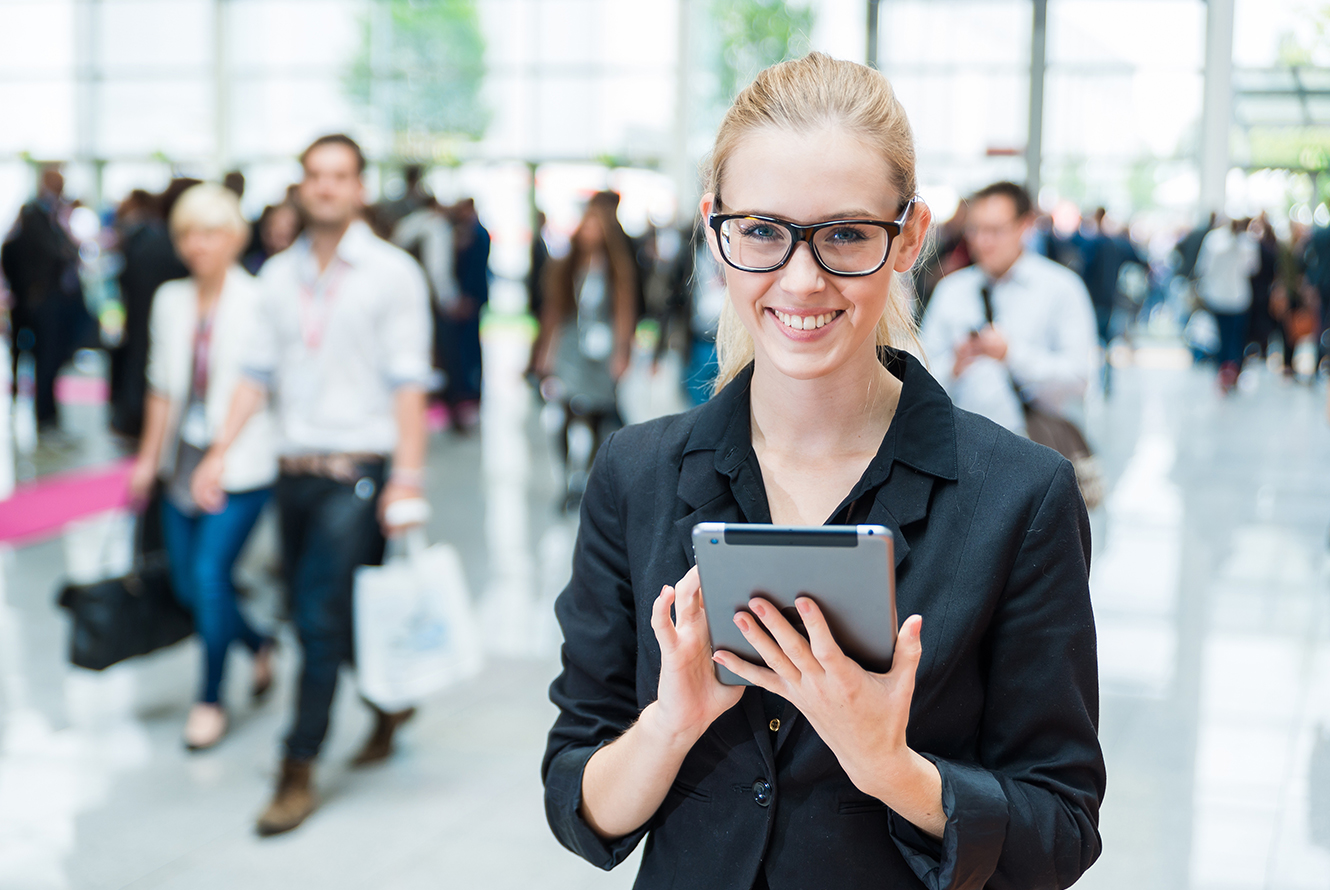 Technische Kompetenz beim Messepersonal