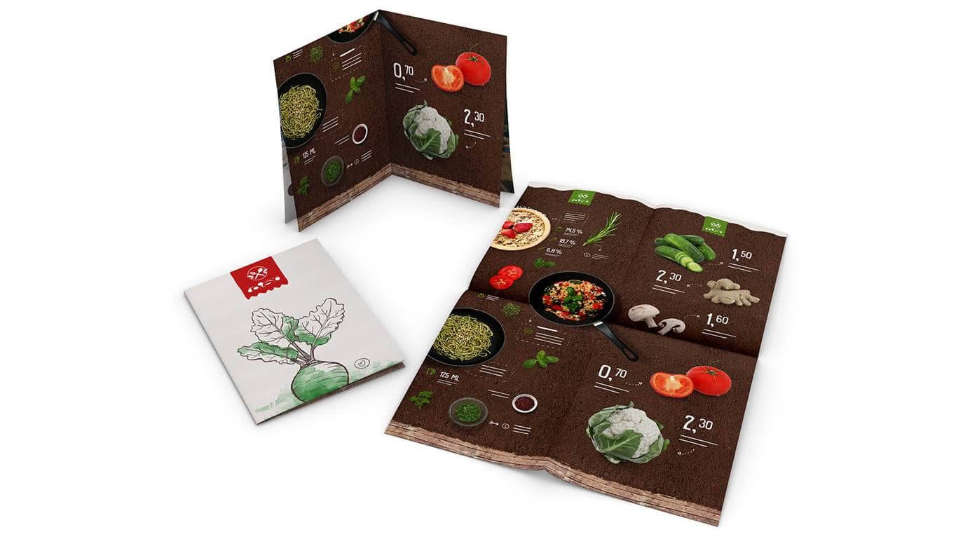 Produktbild Folder mit Kreuzfalz