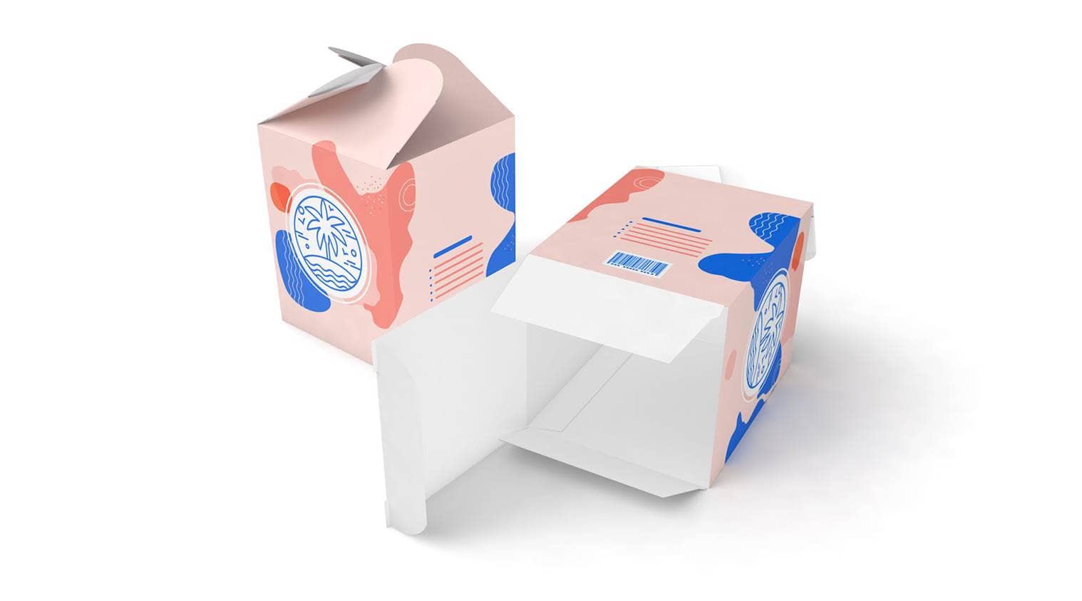 Produktbild Schleifenverpackung mit Einstecklasche