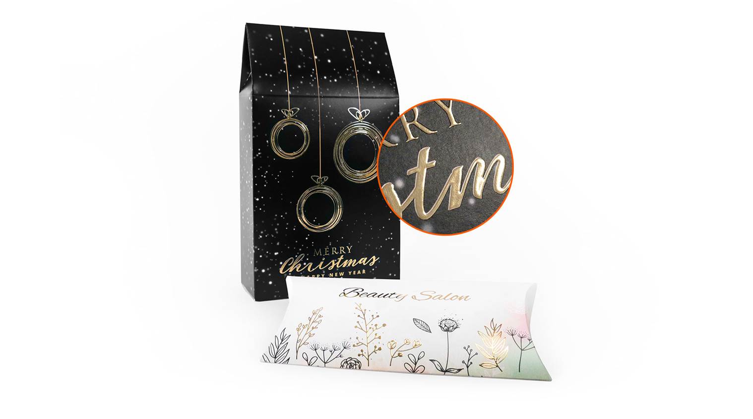 Folienveredelung gold