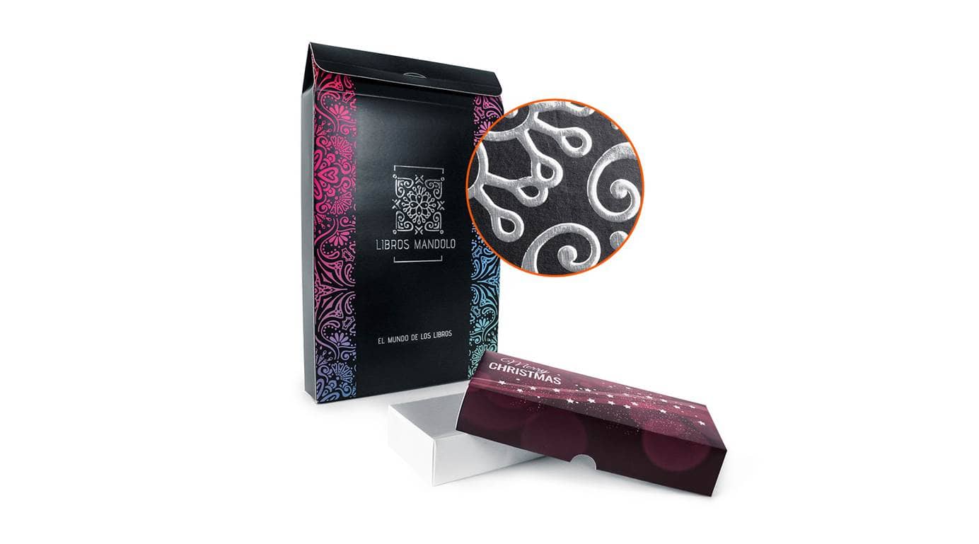 Folienveredelung silber