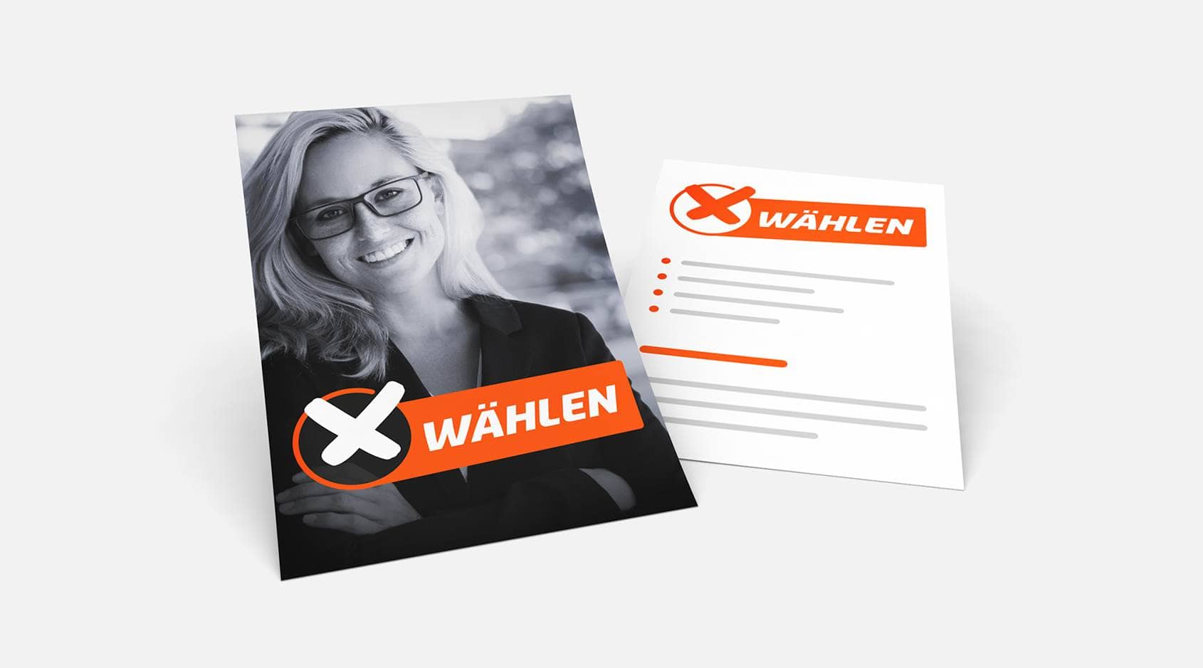 Wahlflyer bei SAXOPRINT drucken lassen