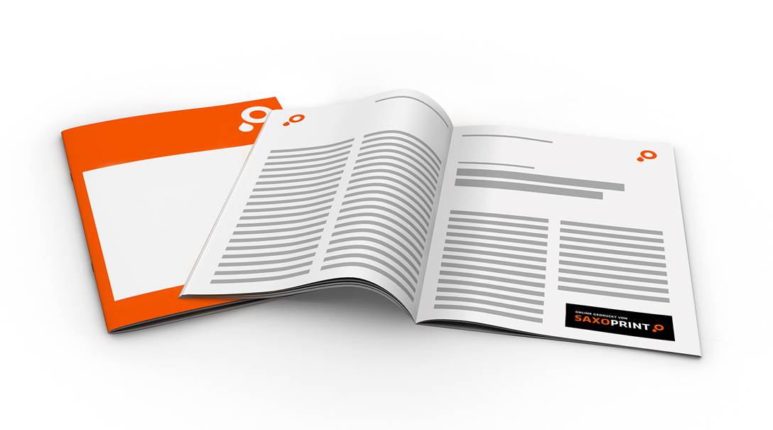 SAXOPRINT Logo für schwarzen Hintergrund