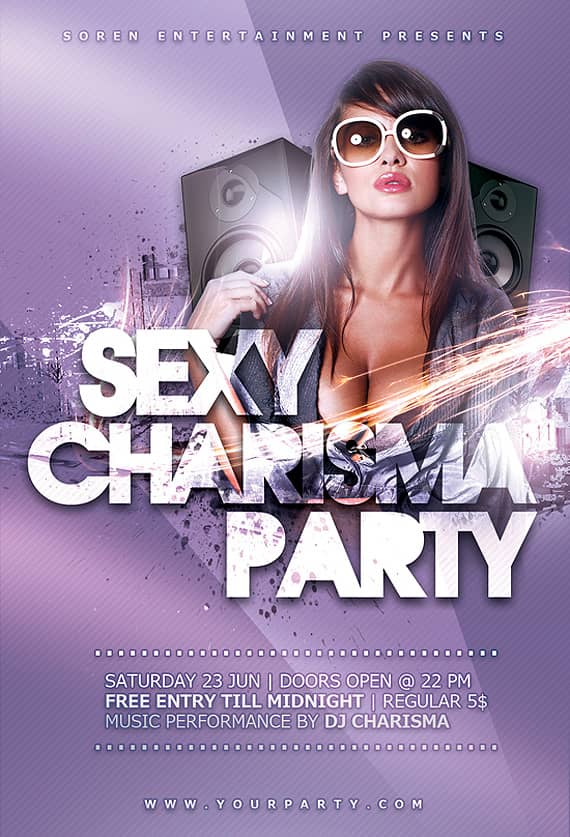 Photoshop Vorlagen für euren Party-Flyer